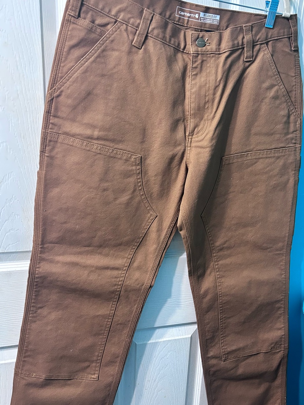 Carhartt Brown Men's Cargo Work Pants